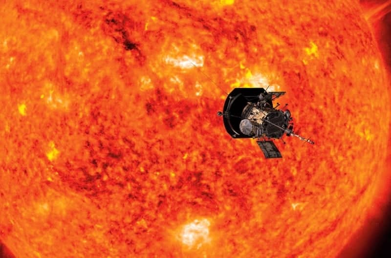 Le soleil et la sonde Parker