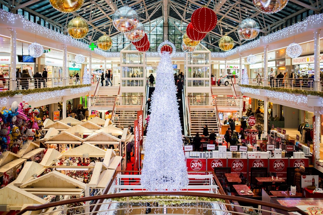 Centre d'achat de Noël
