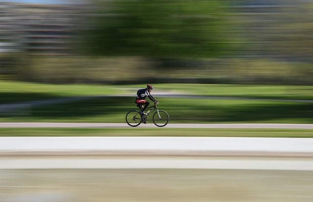 Course de vélo